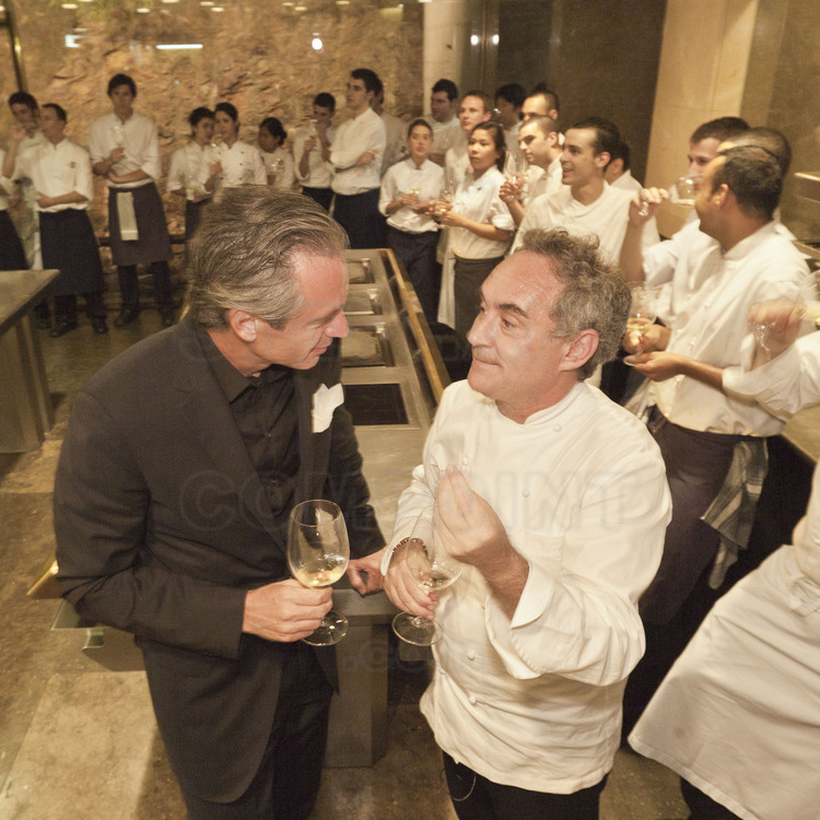 Daniel Lalonde - Ferran Adria. Kitchen of El Bulli.